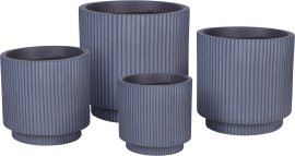 TALOO Pflanztopf Ripp