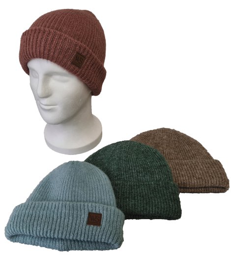 Damen Strickmütze Stulpe OneSize Farbsortiert