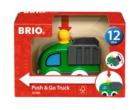 BRIO Push & Go LKW