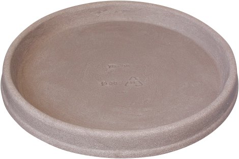 GELI Untersetzer Marcella rund Taupe 38 cm