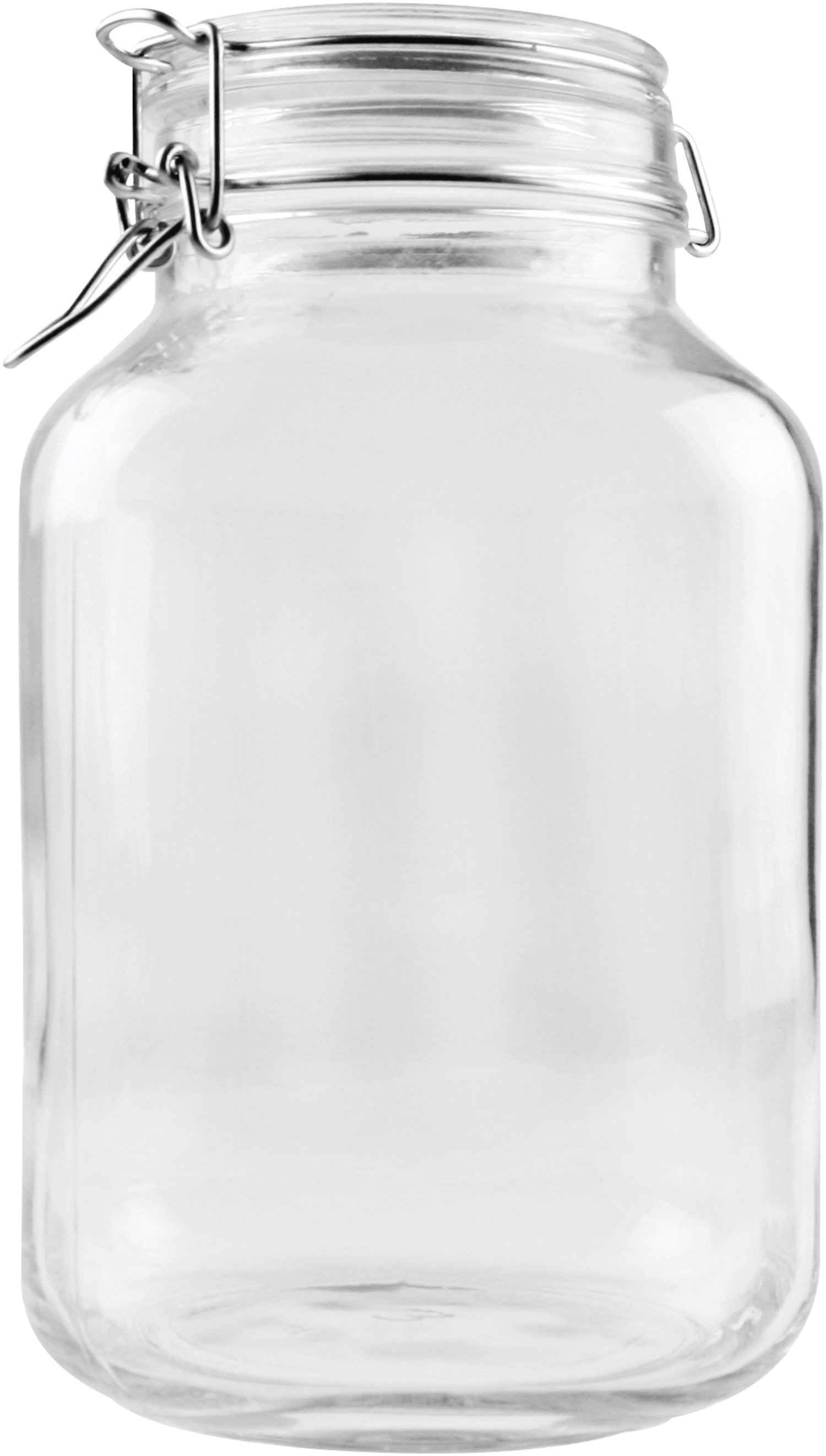 Drahtbügelglas Einkochglas Einweckglas 3 Liter 2 x Einmachglas Bügelverschluss 