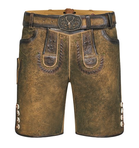 Wild & Wald Damen Ledershort Auguste 38