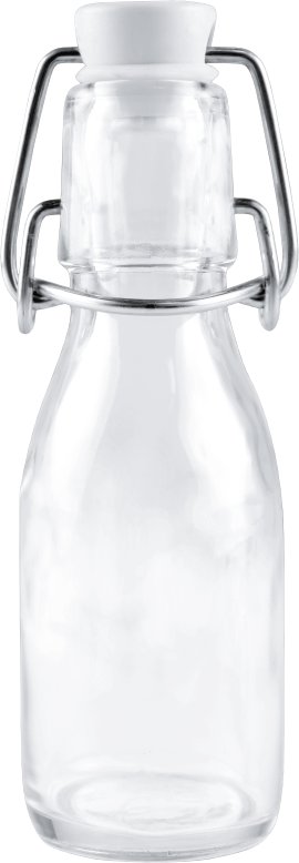 Lochmundflasche mit Bügelverschluss 100 ml