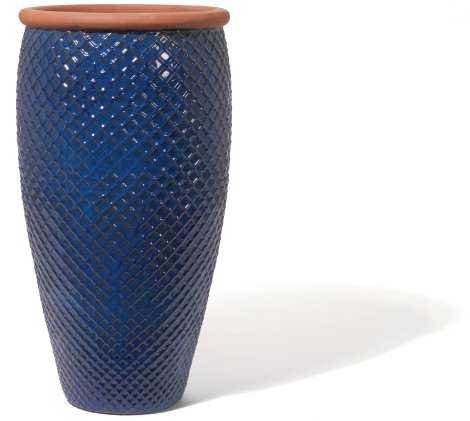 Pflanzgefäß Yard Washed Blau 90 cm