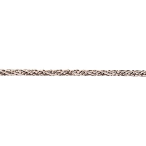 Drahtseil mit Textilfaserseele 3 mm 6x7, 20 m