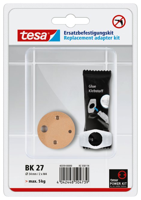 TESA Ersatzbefestigungskit BK27