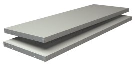 SCHULTE REGALWELT Fachboden PowerMax Weiß, 2 Stk.