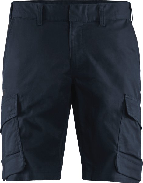 BLÅKLÄDER Herren Industrie Shorts Stretch Dunkel-Marineblau/Schwarz 46