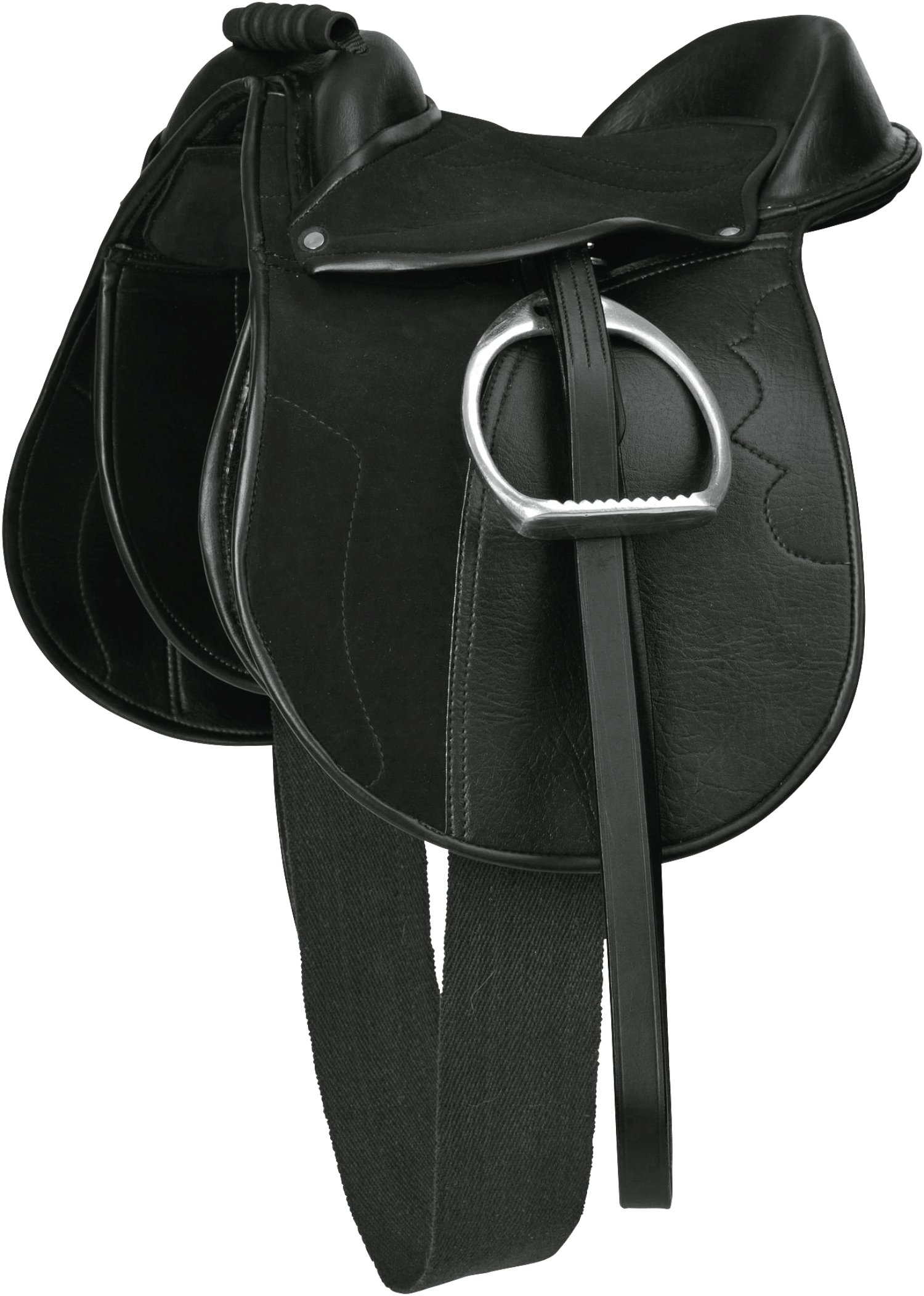 Sattelset Economy Pony, schwarz