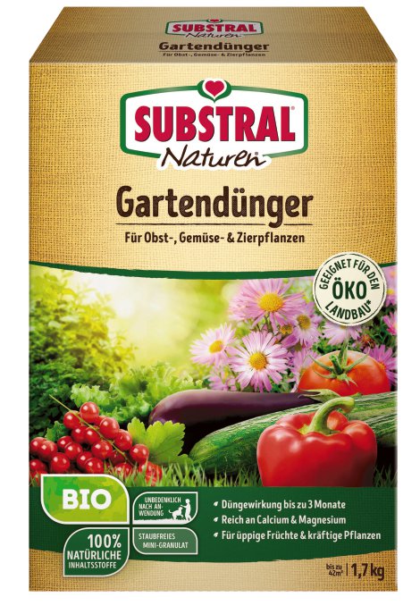 SUBSTRAL® Naturen® Bio Gartendünger 1,7 kg