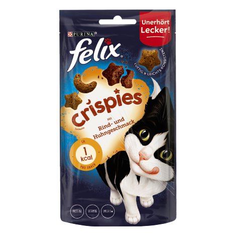 FELIX® Crispies Rind & Huhn 60 g