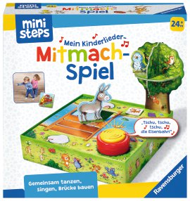 RAVENSBURGER Ministeps Mein Kinderlieder-Mitmachspiel