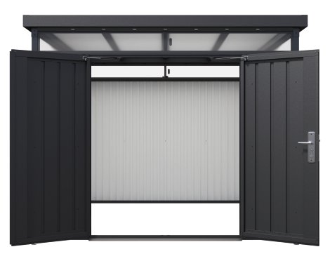 Gerätehaus Systemhaus Premium 314x314x218 cm