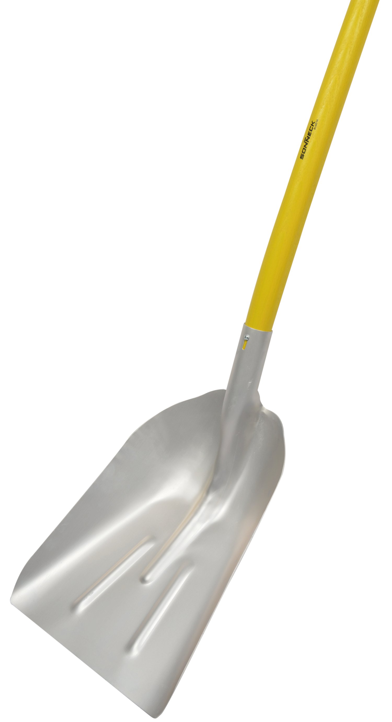 SONNECK Alu-Schaufel Duox mit gelb lackiertem Stiel