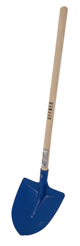 OFFNER Juniorschaufel mit Stiel, Spitzform 75 cm