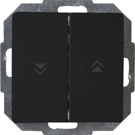 KOPP Jalousieschalter Paris matt Schwarz