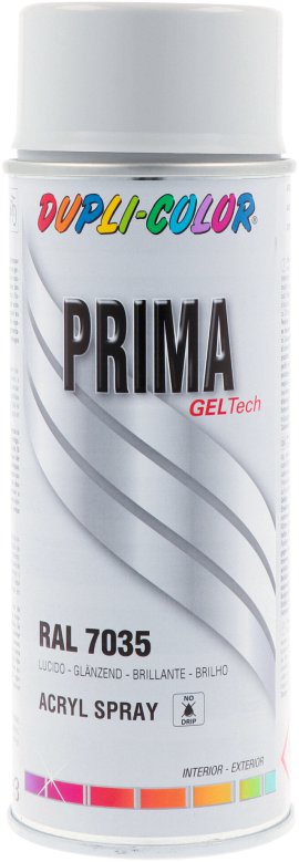 DUPLI-COLOR Lackspray Prima Lichtgrau glänzend 400 ml