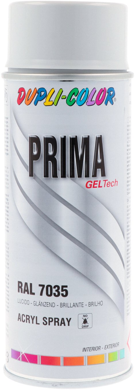 DUPLI-COLOR Lackspray Prima Lichtgrau glänzend 400 ml