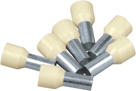 KOPP Ader-Endhülsen mit Kunststoffkragen 25er-Pack