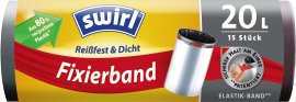 SWIRL Müllbeutel mit Fixierband