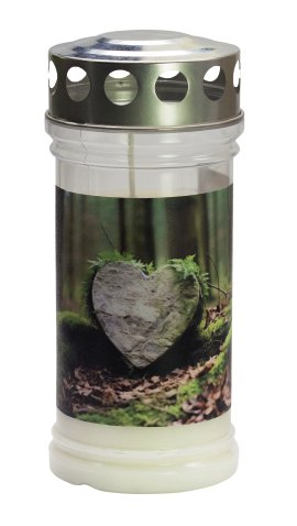 JEKA Motivkerze Herz