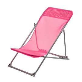 Kinder Liegestuhl Pink