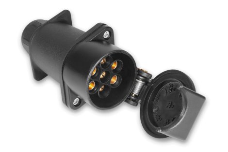 Hevi Steckdose 7-polig PVC