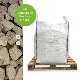 CASAFINO Bruchstein chateaubeige 1000kg Bigbag