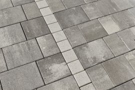 EBENSEER Pflasterstein Liana Weißgrau