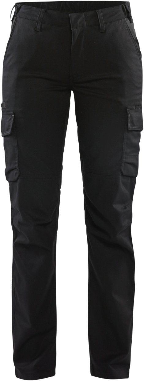BLÅKLÄDER Industrie Arbeitshose Stretch Damen Schwarz C34