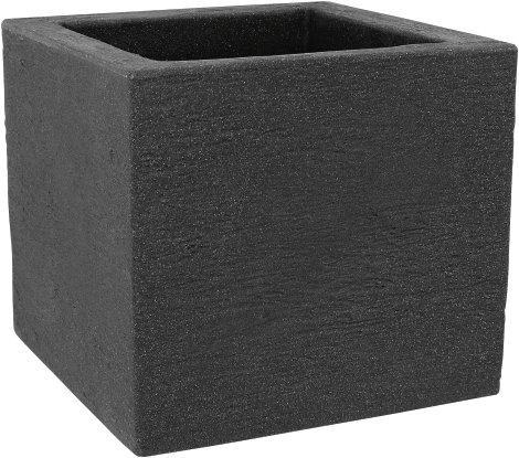 GELI Kubus quadratisch Anthrazit 30x30x26 cm