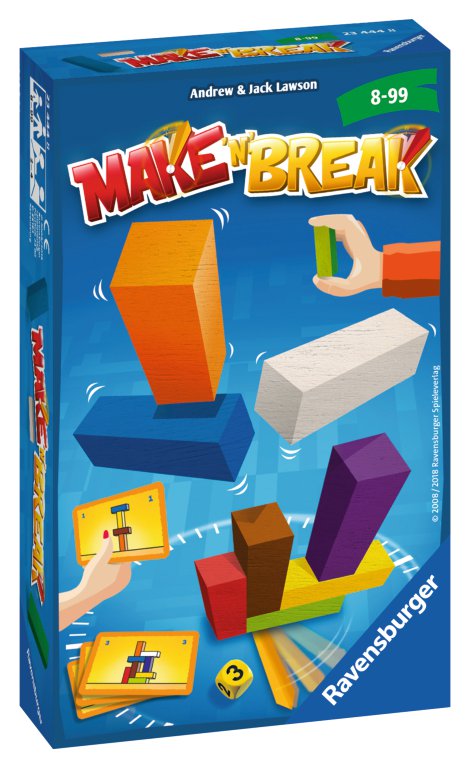 RAVENSBURGER Mitbringspiel Make and Break