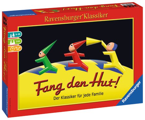 RAVENSBURGER Spiel Fang den Hut