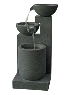 KENT LIVING Dekobrunnen Schalen 54,5x53,5x100,5 cm