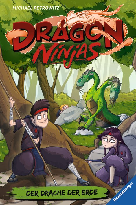 RAVENSBURGER Buch Dragon Ninjas Band 4 Der Drache der Erde