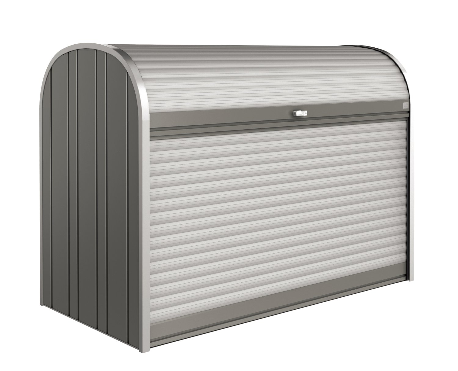 BIOHORT StoreMax 190, 190x97x136 cm, Quarzgrau-metallic