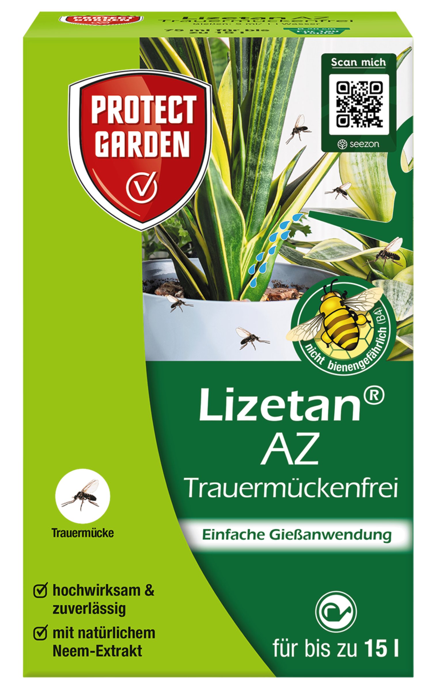 PROTECT GARDEN Lizetan® AZ Trauermückenfrei 75 ml