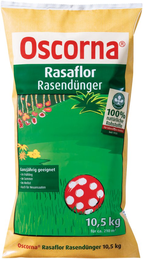 OSCORNA Rasaflor-Rasendünger 10,5 kg