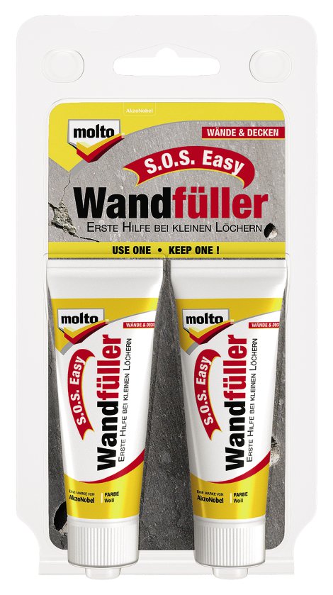 MOLTO SOS Easy Wandfüller 2er-Pack
