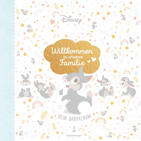 RAVENSBURGER Buch Disney Willkommen in unserer Familie Dein Babyalbum