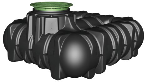 GRAF Flachtank Platin begehbar 3000l