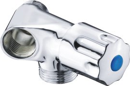 CORNAT Maschinen-Zwischenventil Chrom 1/2" AG