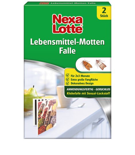 Nexa Lotte® Lebensmittel-Motten Falle 2 Stk.