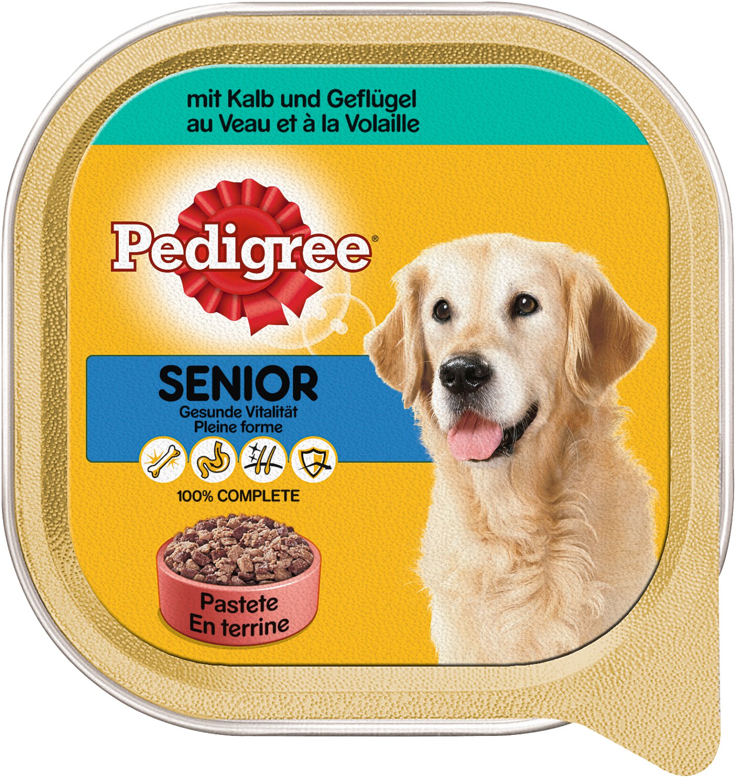 PEDIGREE Kalb & Geflügel Senior 10x300 g