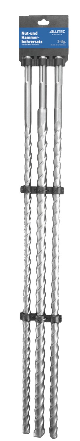 ALUTEC Bohrerset SDS Max 3-tlg. 20/24/32 mm je 10 cm