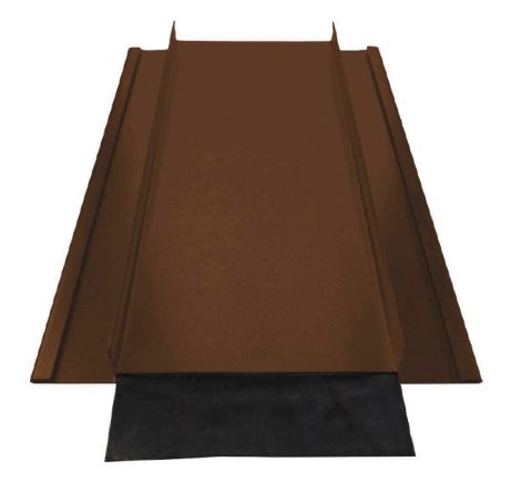 DÄMMIT PV Dachziegel Braun Large 26,5 cm