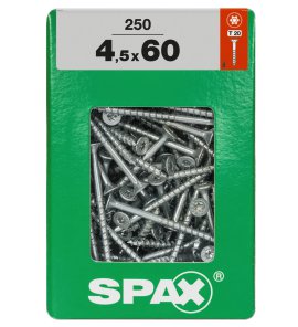 SPAX Schraube Senkkopf TRX 4,5x60 mm XXL