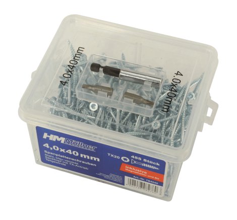 Spanplatte Schraube IP Torx 6x120 mm, 70 Stk.