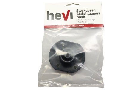 Hevi Steckdosen-Abdichtgummi flach