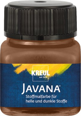 KREUL Stoffmalfarbe für helle/dunkle Stoffe Rehbraun 20 ml